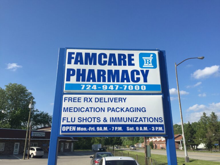 Famcare Outside Sign / Logo