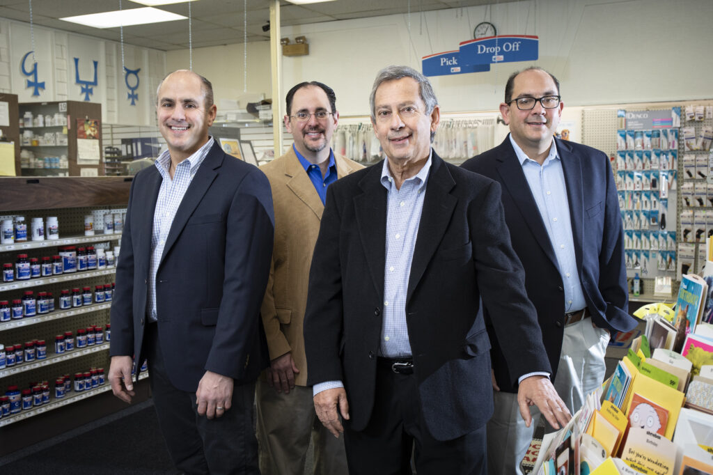 November 11, 2021. Eddie DeCaria and his staff are the second generation of pharmacists to run Porter's Compounding Pharmacy in Coraopolis, Pa.. (Photo Ralph Lauer)